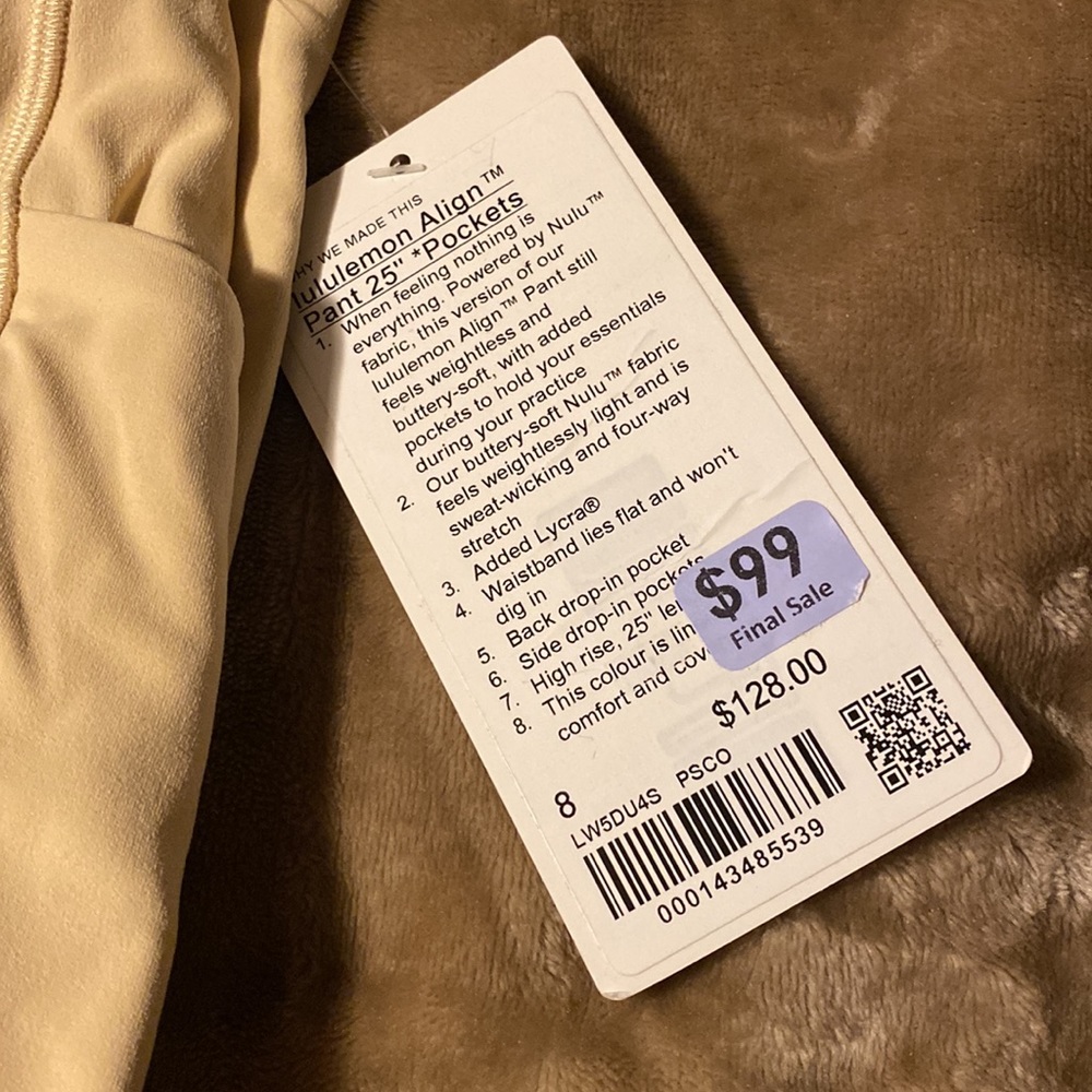 Lululemon Align Leggings, new with tag - Picture 3 of 6